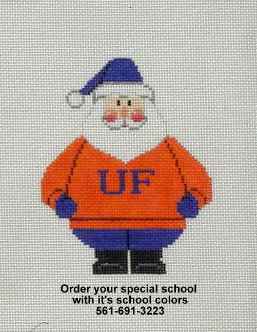 School Santa (handpainted by Carole Dupree) School Santa (handpainted by Carole Dupree)