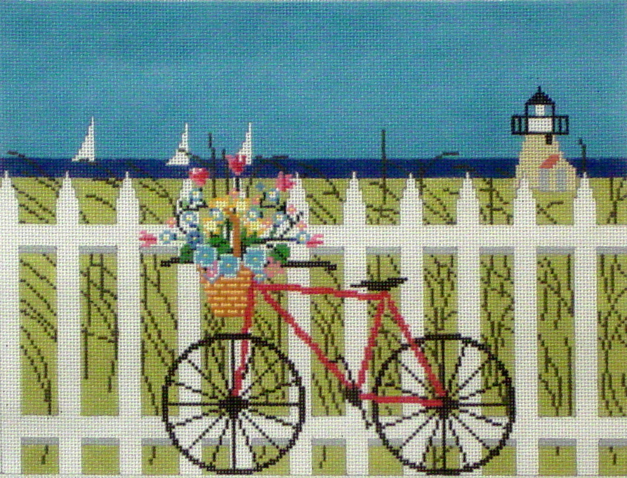 Maine Transportation (Handpainted by TheWellesley Needlepoint) Maine Transportation (Handpainted by TheWellesley Needlepoint)