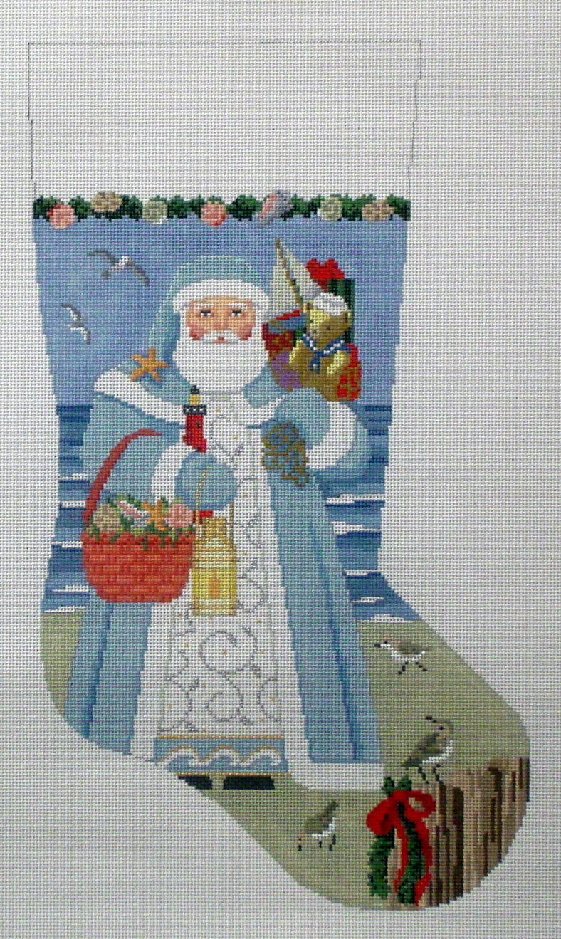 Nautical Santa (handpainted by Susan Roberts) Nautical Santa (handpainted by Susan Roberts)