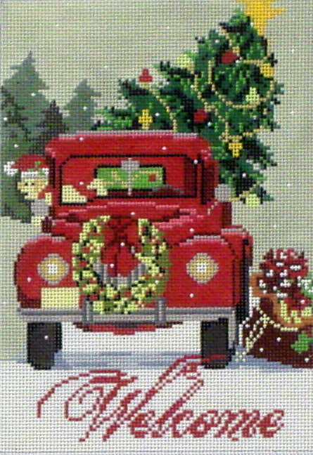 Welcome Christmas (Handpainted from Birds of a Feather) 18*SW113