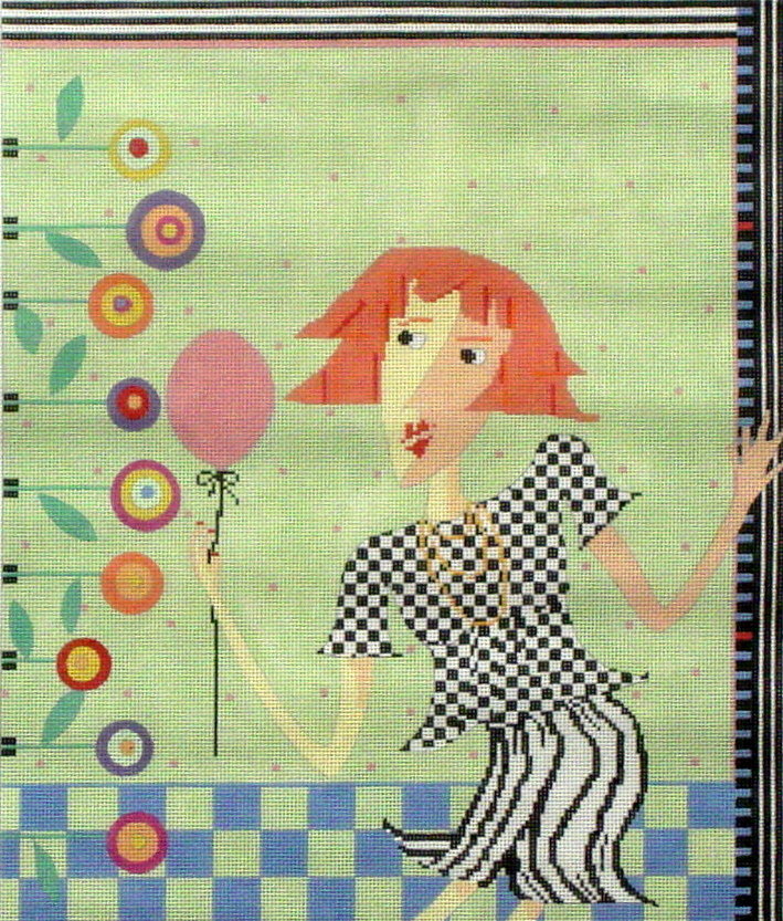 Party Girl (hand painted by Penny McLeod) Party Girl (hand painted by Penny McLeod)