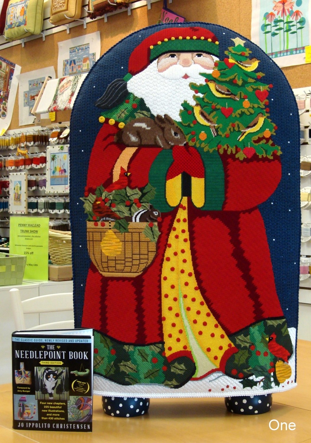 Fireside Santa, front, by Mellisa Shirley Fireside Santa, front, by Mellisa Shirley