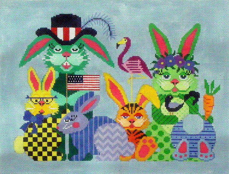 Some Bunny Needs Some Bunny Sometime (handpainted from JP Needlepoint Designs) Some Bunny Needs Some Bunny Sometime (handpainted from JP Needlepoint Designs)