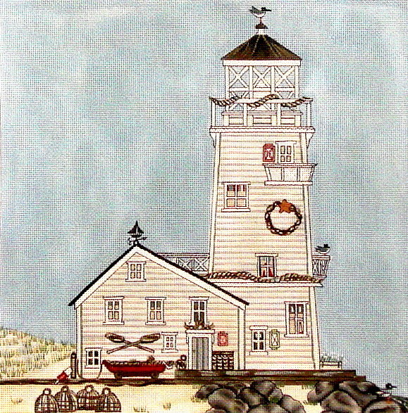 Lighthouse (Hand Painted by Painted Pony) Lighthouse (Hand Painted by Painted Pony)