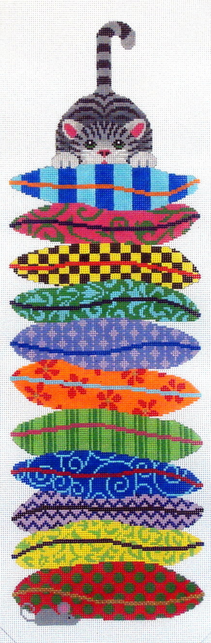 Cat on a Stack (Hand Painted by JPNP) Cat on a Stack (Hand Painted by JPNP)