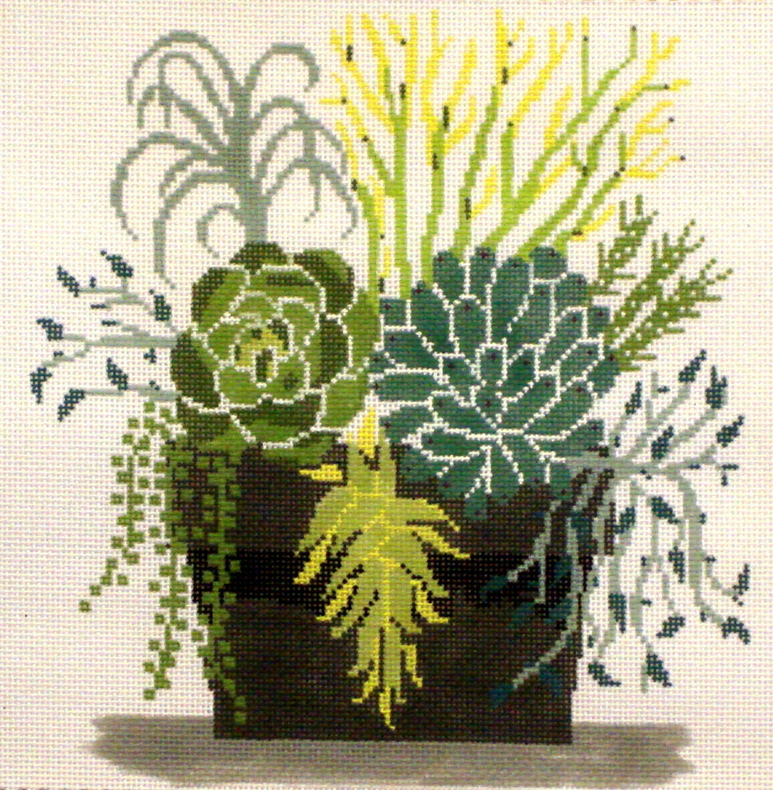 Succulent Pot (Handpainted from Fleur de Paris) Succulent Pot (Handpainted from Fleur de Paris)