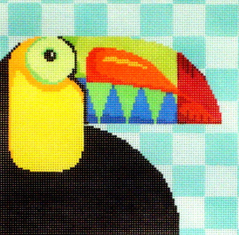 Toucan (handpainted from Two Sisters) 18*SQ-70