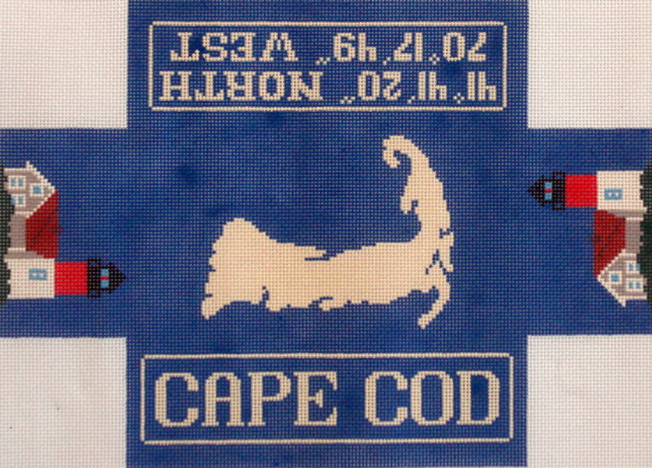 Cape Cod Doorstop (handpainted by Silver Needle) 18*564