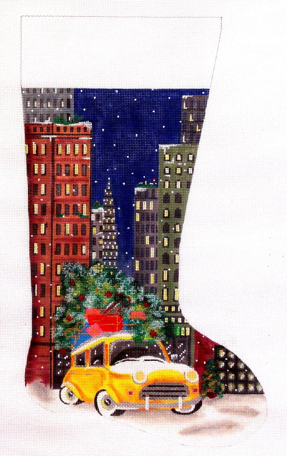 Taxi in City (handpainted by Alice Peterson) Taxi in City (handpainted by Alice Peterson)
