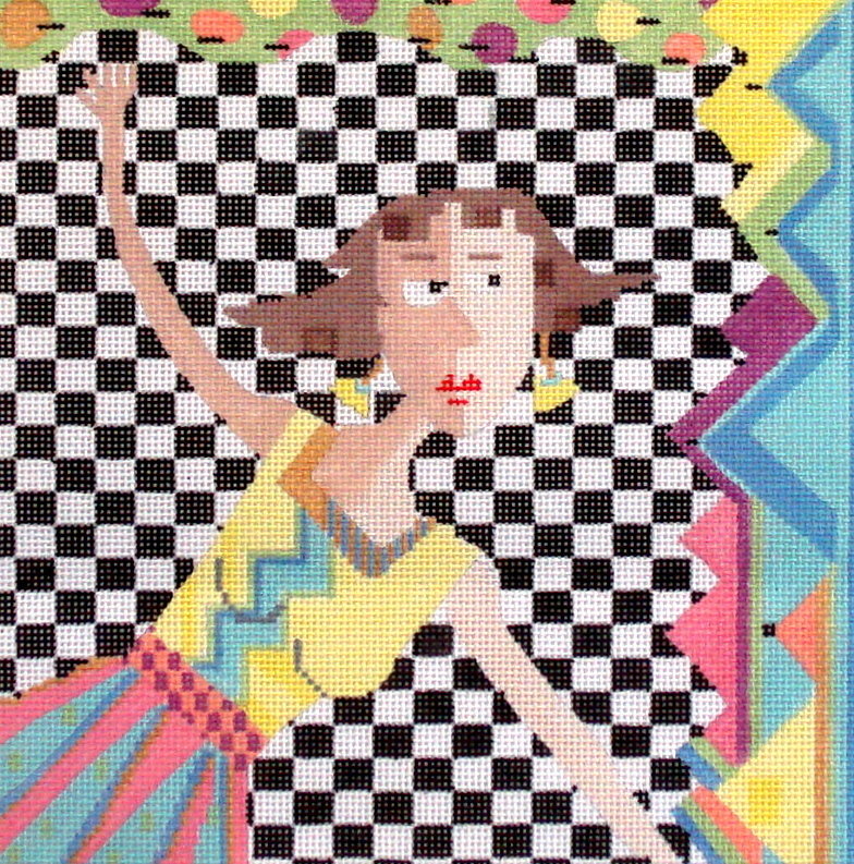 "Off Balance" (handpainted by Penny MacLeod) 19*PM-160