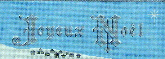 Joyeux Noel (Handpainted by Dream House Ventures) 18*F3704000