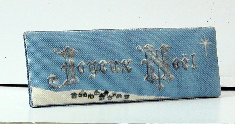Joyeux Noel (Handpainted by Dream House Ventures)