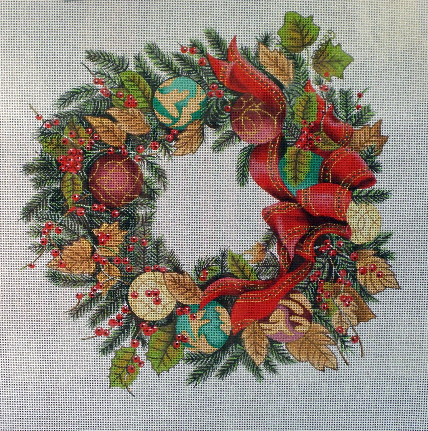 Ornament Wreath (handpainted by Trubey) Ornament Wreath (handpainted by Trubey)