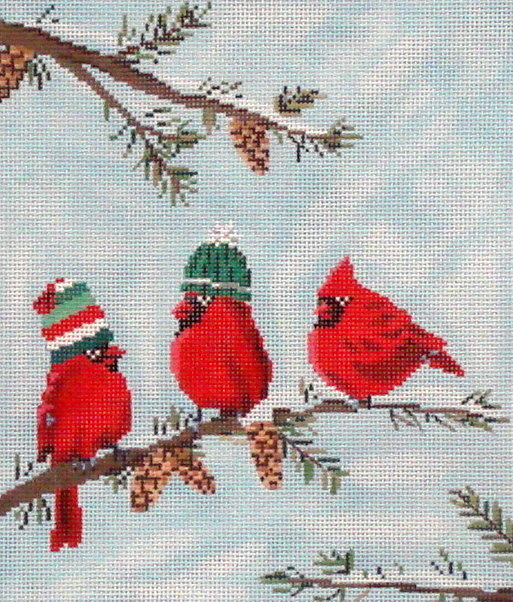 Red Birds II (Handpainted by Scott Church) Red Birds II (Handpainted by Scott Church)