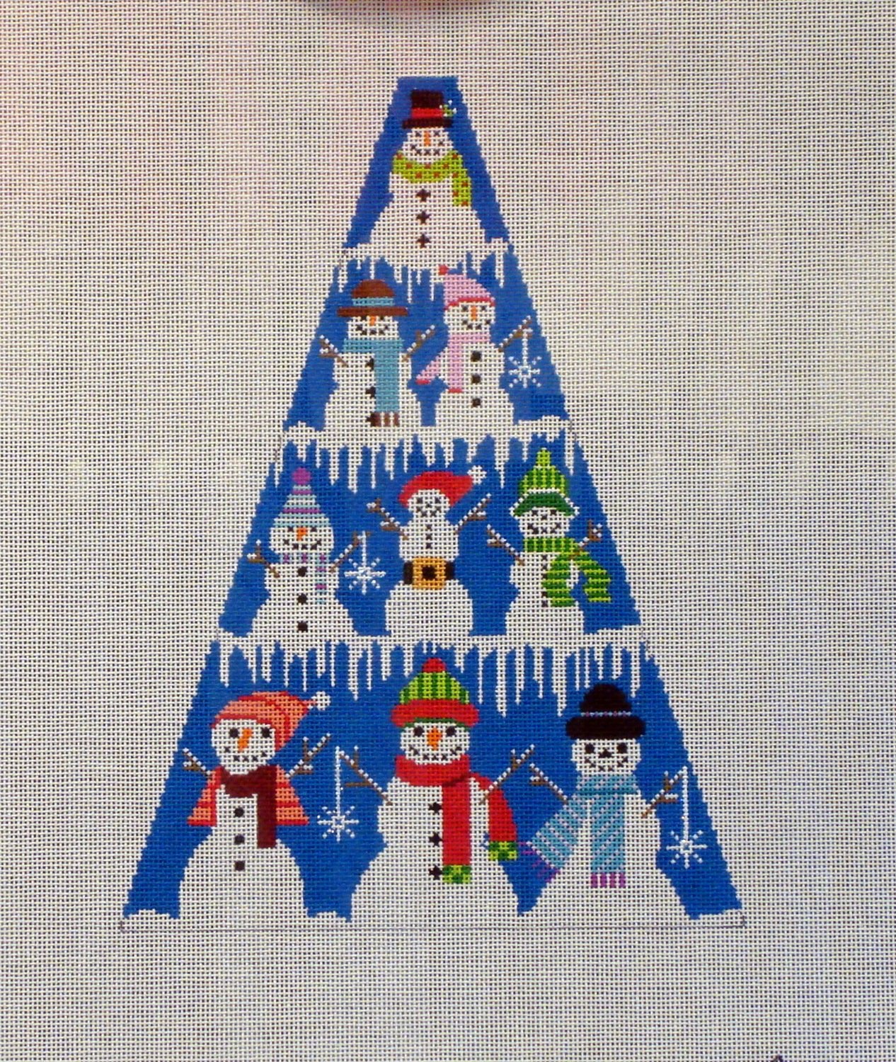 Snowman Tree Standup (Handpainted by Shelly Tribbey Designs) Snowman Tree Standup (Handpainted by Shelly Tribbey Designs)