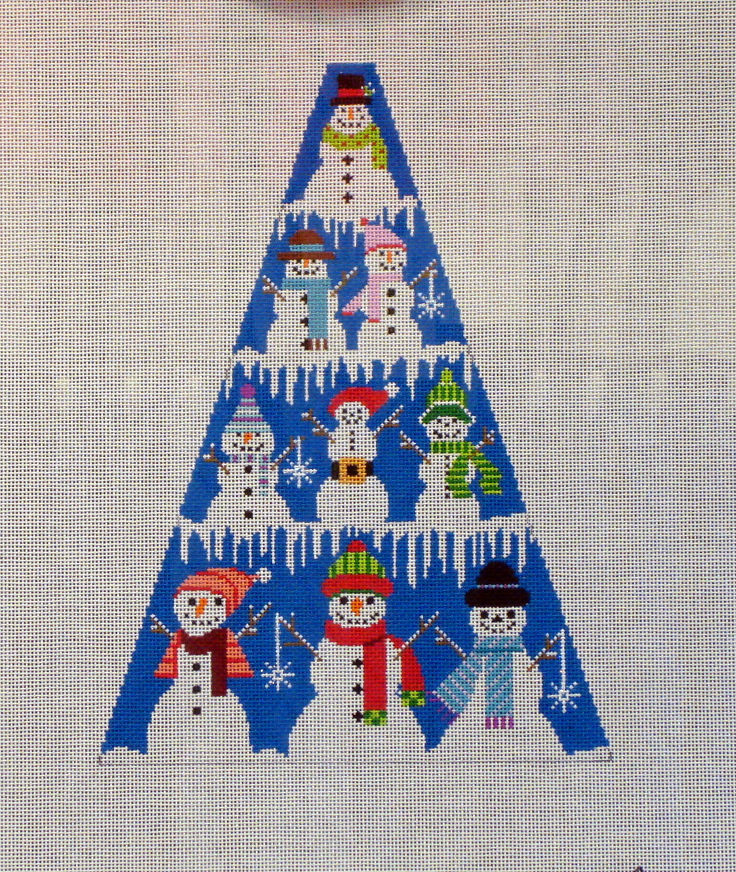 Snowman Tree Standup (Handpainted by Shelly Tribbey Designs) 18*CT04