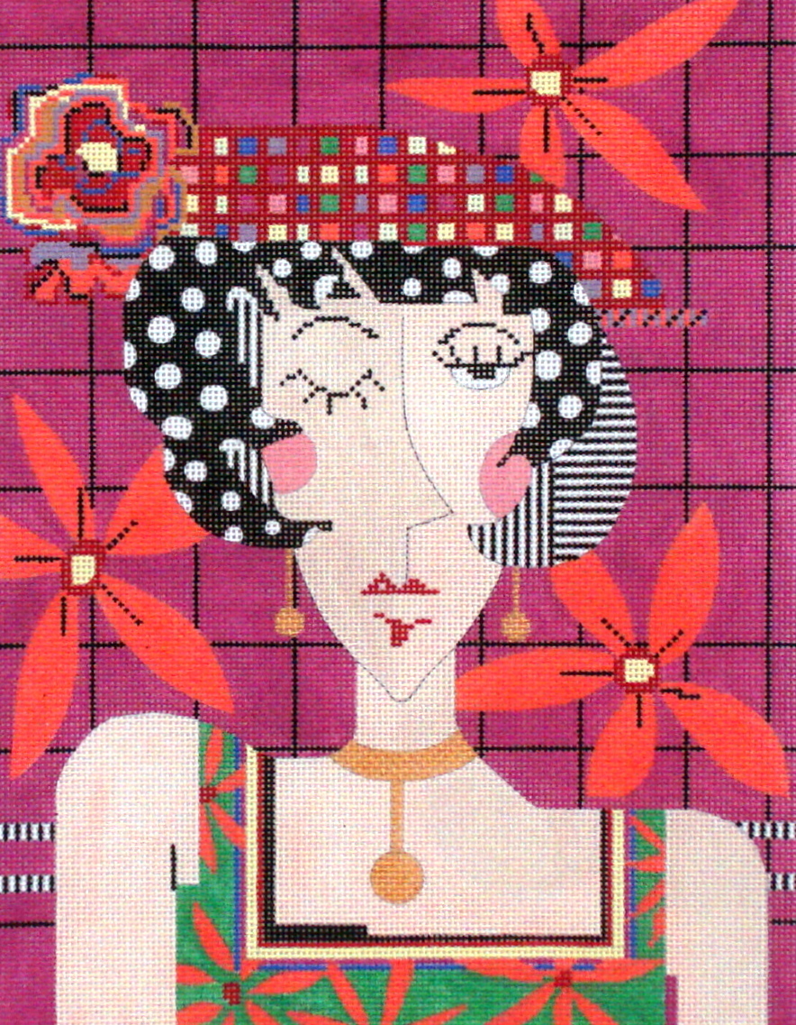 Take a Peak (handpainted from All About Stitching) 19*PM209