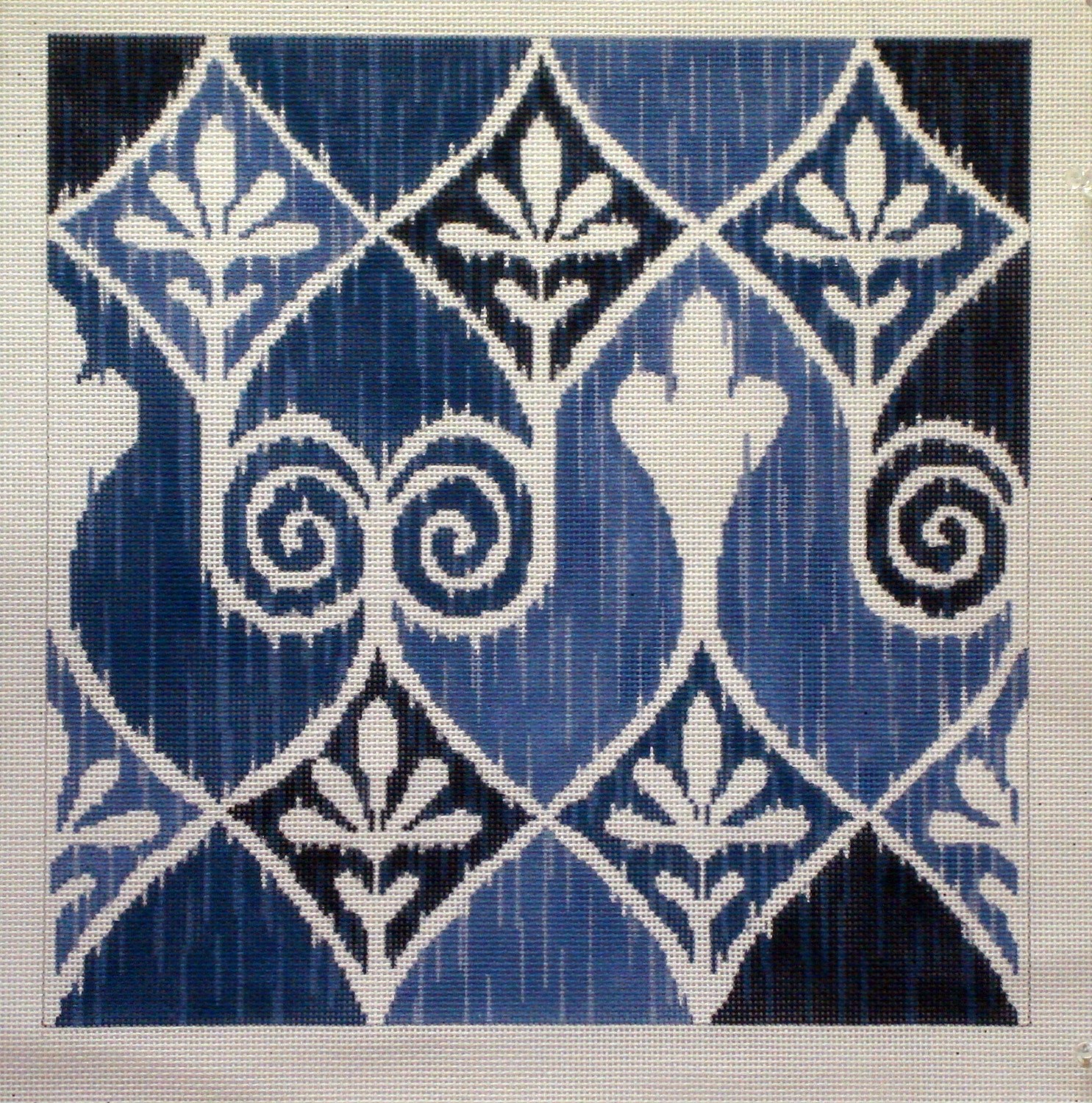 Ikat-Irina in Blues (Julie Mar & Friends Designs) Ikat-Irina in Blues (Julie Mar & Friends Designs)