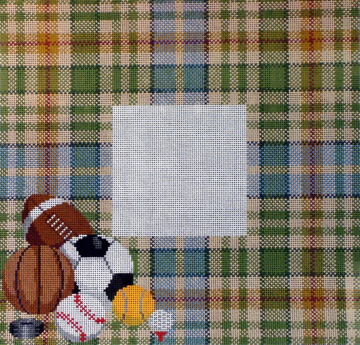 Argyle with Sports Picture Frame (handpainted by Meredith Collection) Argyle with Sports Picture Frame (handpainted by Meredith Collection)