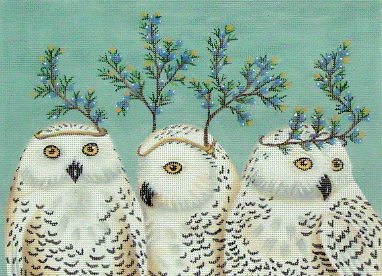 Festive Owls (handpainted by Vikki Sawyer) Festive Owls (handpainted by Vikki Sawyer)