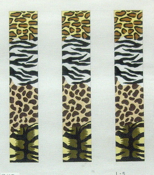 Animal Skins Collage Luggage Straps (handpainted by Meredith Collection) Animal Skins Collage Luggage Straps (handpainted by Meredith Collection)