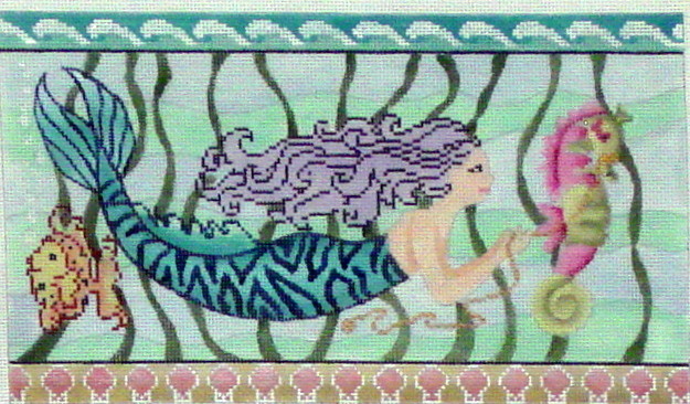 Mermaid & Seahorse (handpainted by Breda Stofft) Mermaid & Seahorse (handpainted by Breda Stofft)