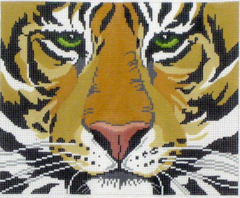 Tiger Face (Hand Painted by Lee Designs) Tiger Face (Hand Painted by Lee Designs)