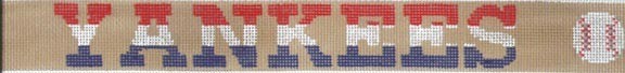 New York Yankees Belt (Handpainted by CBK Needlepoint Collection) New York Yankees Belt (Handpainted by CBK Needlepoint Collection)