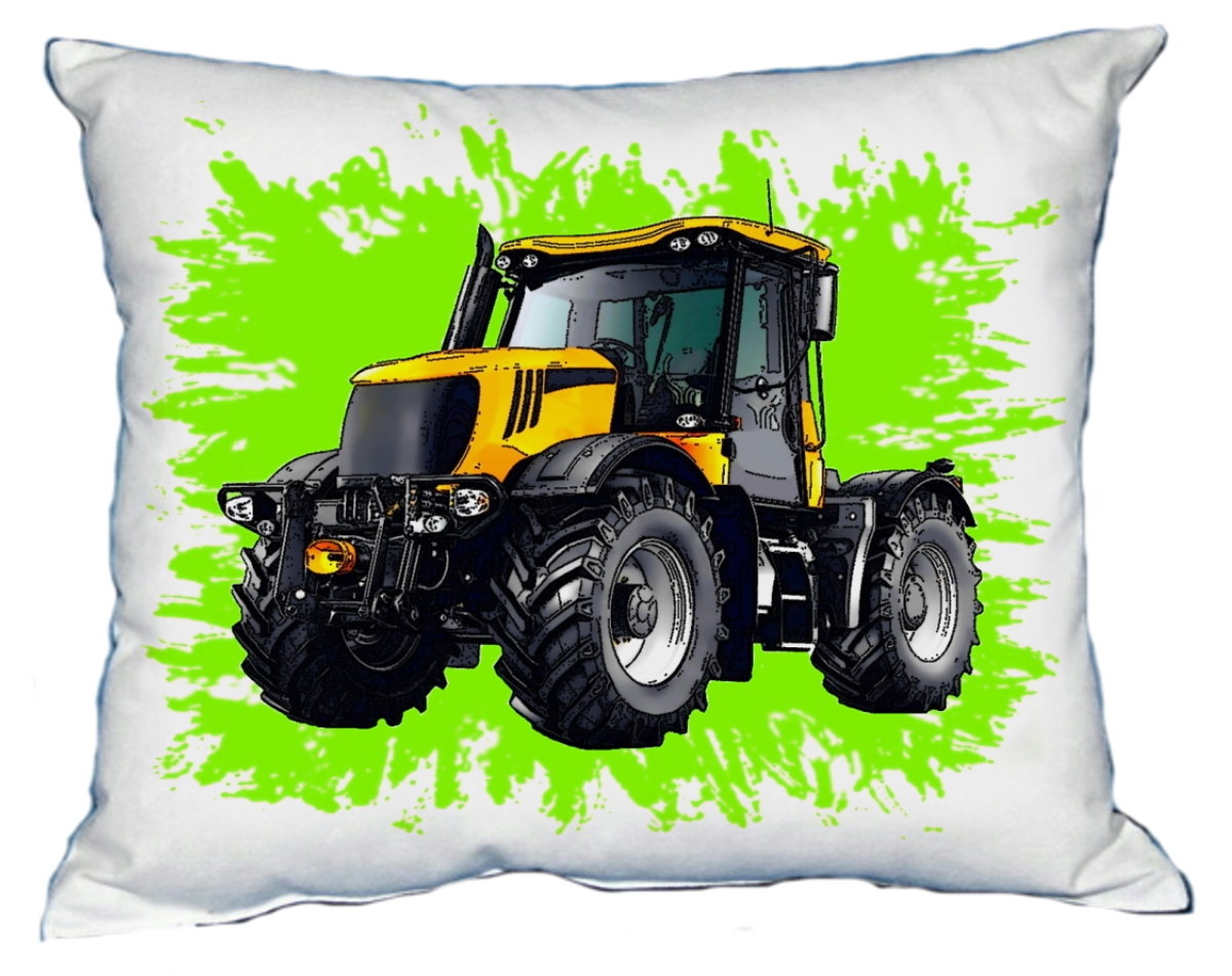 Polštářek Žlutý traktor Polštářek Žlutý traktor