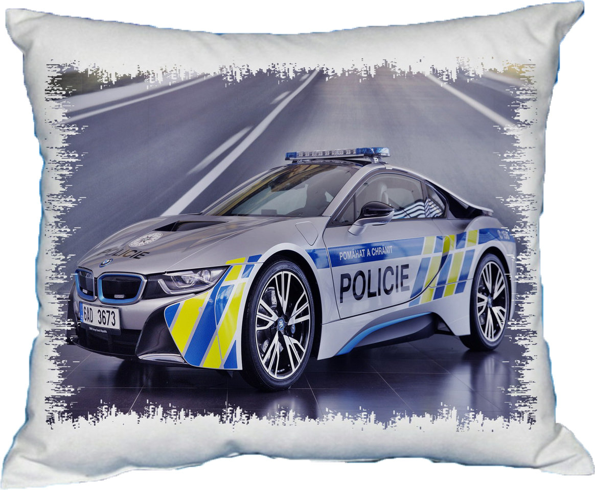 Polštářek Policejní BMW Polštářek Policejní BMW