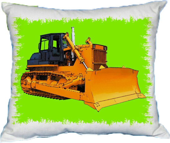 Polštářek Buldozer Polštářek Buldozer