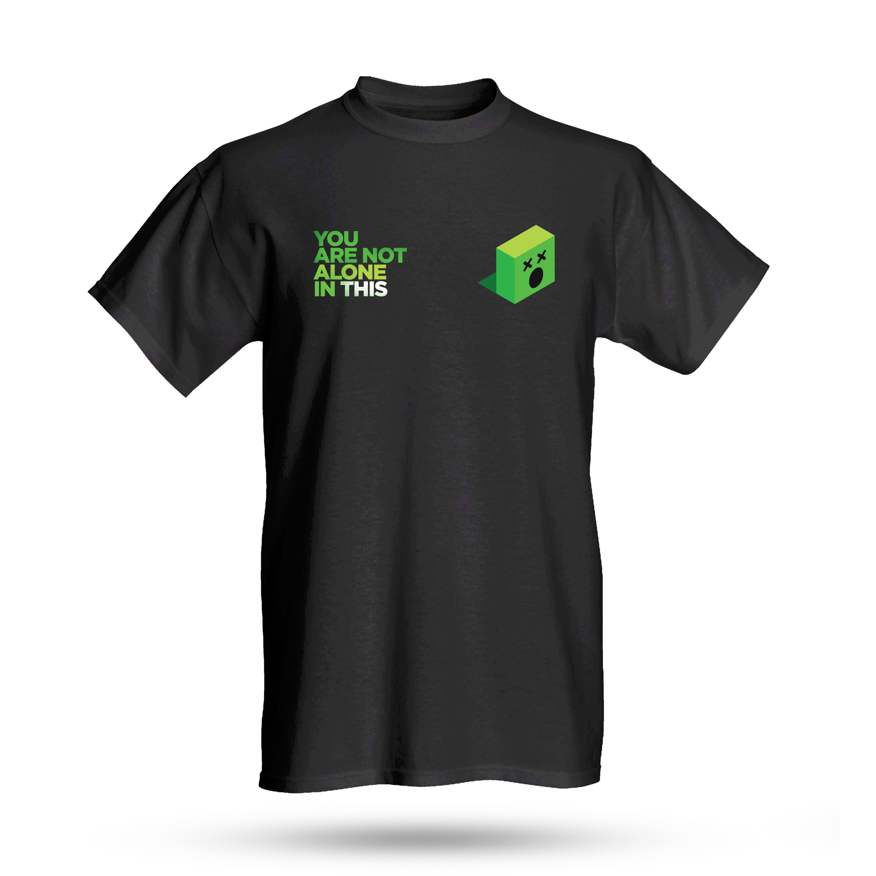 You Are Not Alone in This - The Emoji Art Show Tour 2019 T-Shirt 01