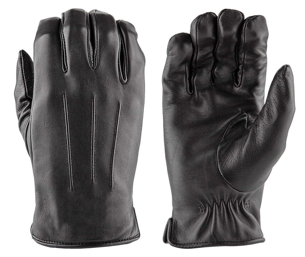 LUXE Deer Skin Leather Gloves w/ Faux Fur Lining DLD50-LX