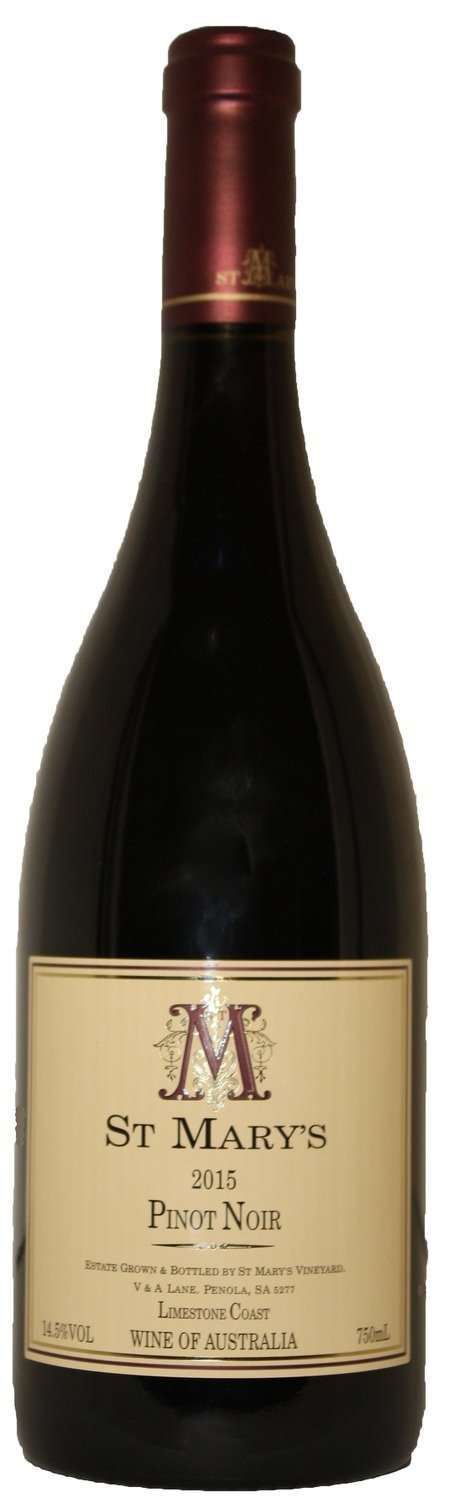 St Mary's Wines 2016 Pinot Noir St Mary's Wines 2016 Pinot Noir