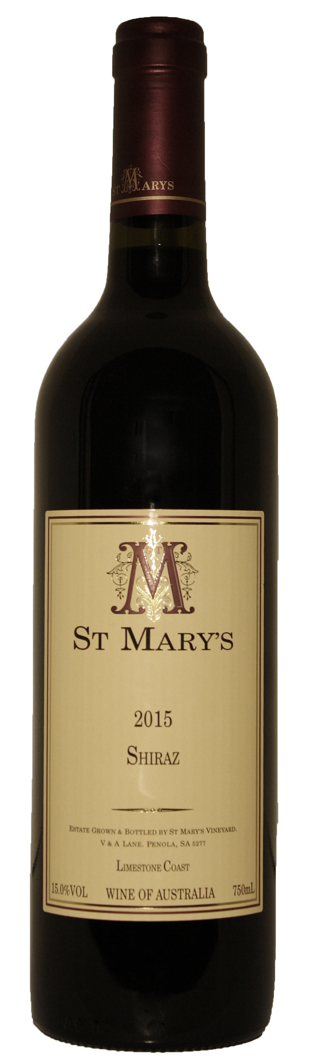 St Mary's Wines 2015 Shiraz 00015