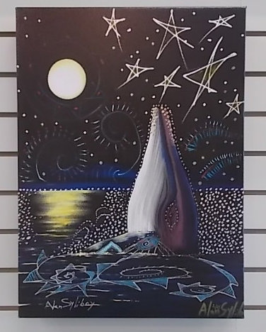 Whale Breaching - Limited Edition Giclee Canvas Whale Breaching - Limited Edition Giclee Canvas