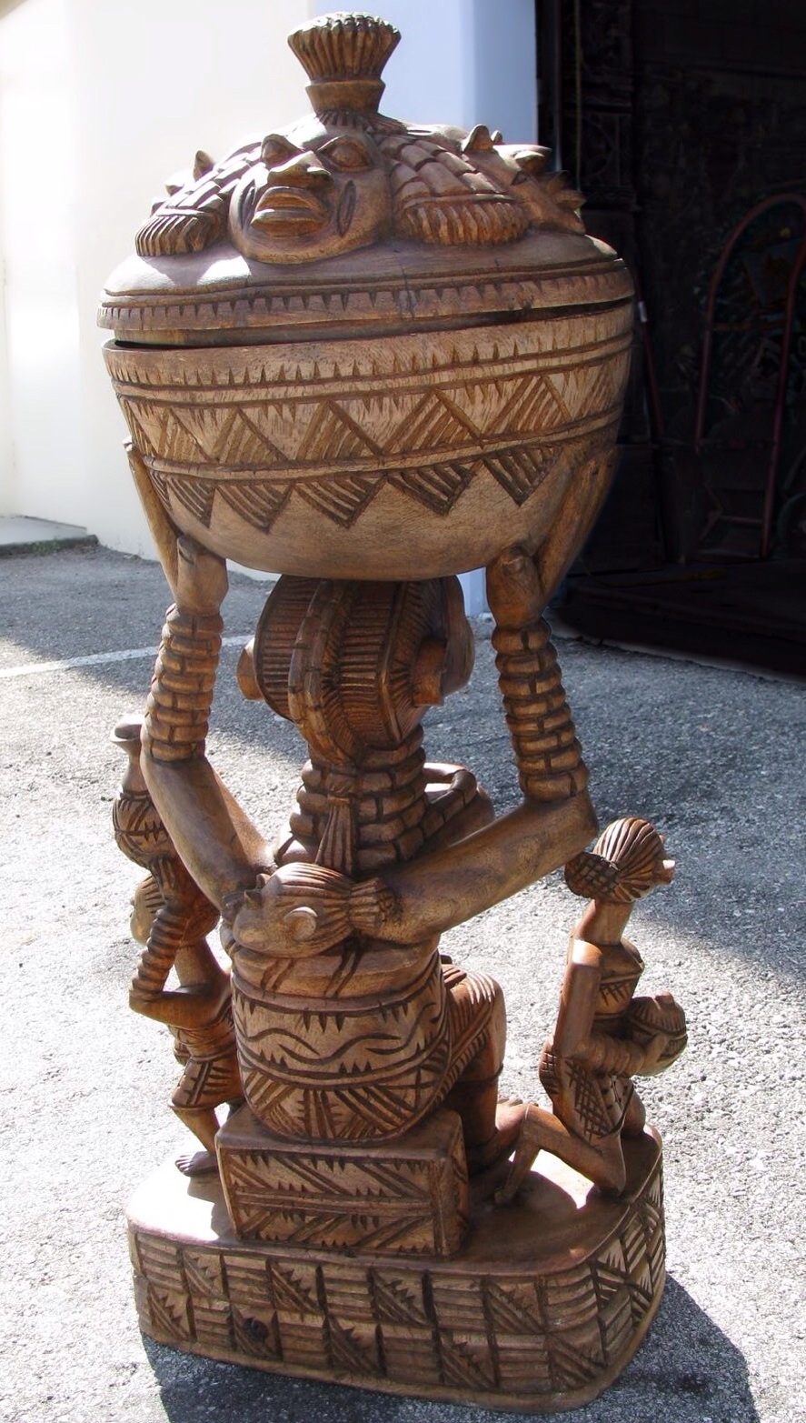 Ajere Ifa - Osogbo Design - 30"