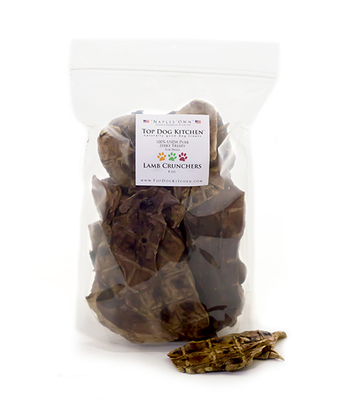 USDA Lamb Crunchers Jerky for dogs 8 oz USDA Lamb Crunchers Jerky for dogs 8 oz