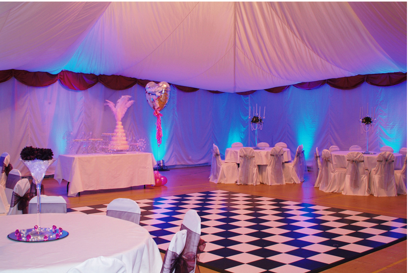 Black And Or White Dance Floor 1 Foot Squares