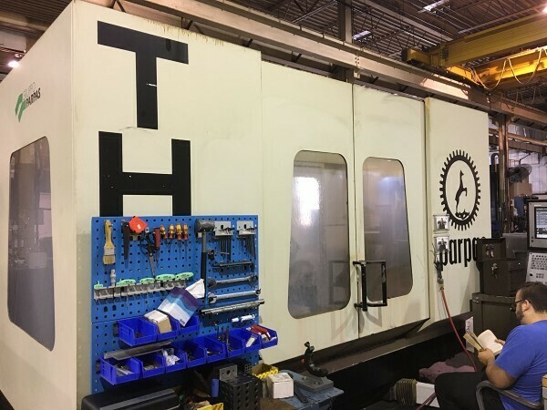 1 – USED 59” X 39” PARPAS 5-AXIS CNC VERTICAL MACHINING CENTER 1 – USED 59” X 39” PARPAS 5-AXIS CNC VERTICAL MACHINING CENTER