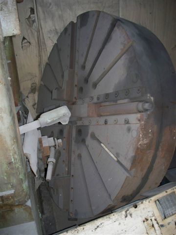 1 - USED 72” DIAMETER HEAVY DUTY 4-JAW CHUCK 1 - USED 72” DIAMETER HEAVY DUTY 4-JAW CHUCK