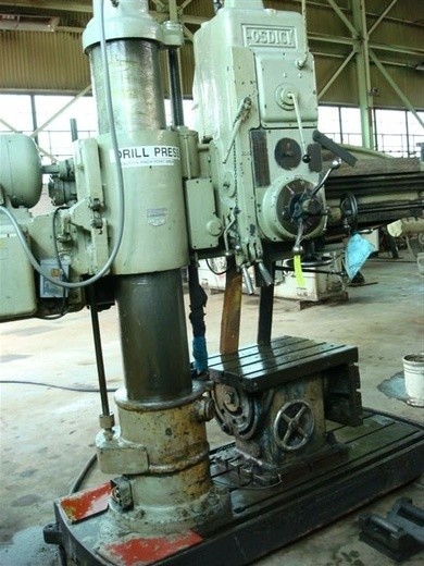1 – USED 4’ X 13” FOSDICK ECONOMAX RADIAL DRILL 1 – USED 4’ X 13” FOSDICK ECONOMAX RADIAL DRILL