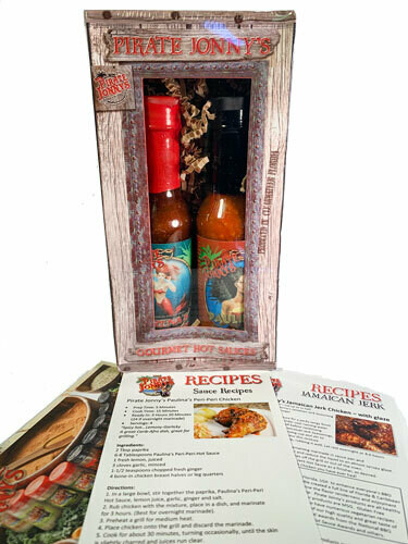 Pirate Jonny's Hot Saucey Combo Pack Pirate Jonny's Hot Saucey Combo Pack