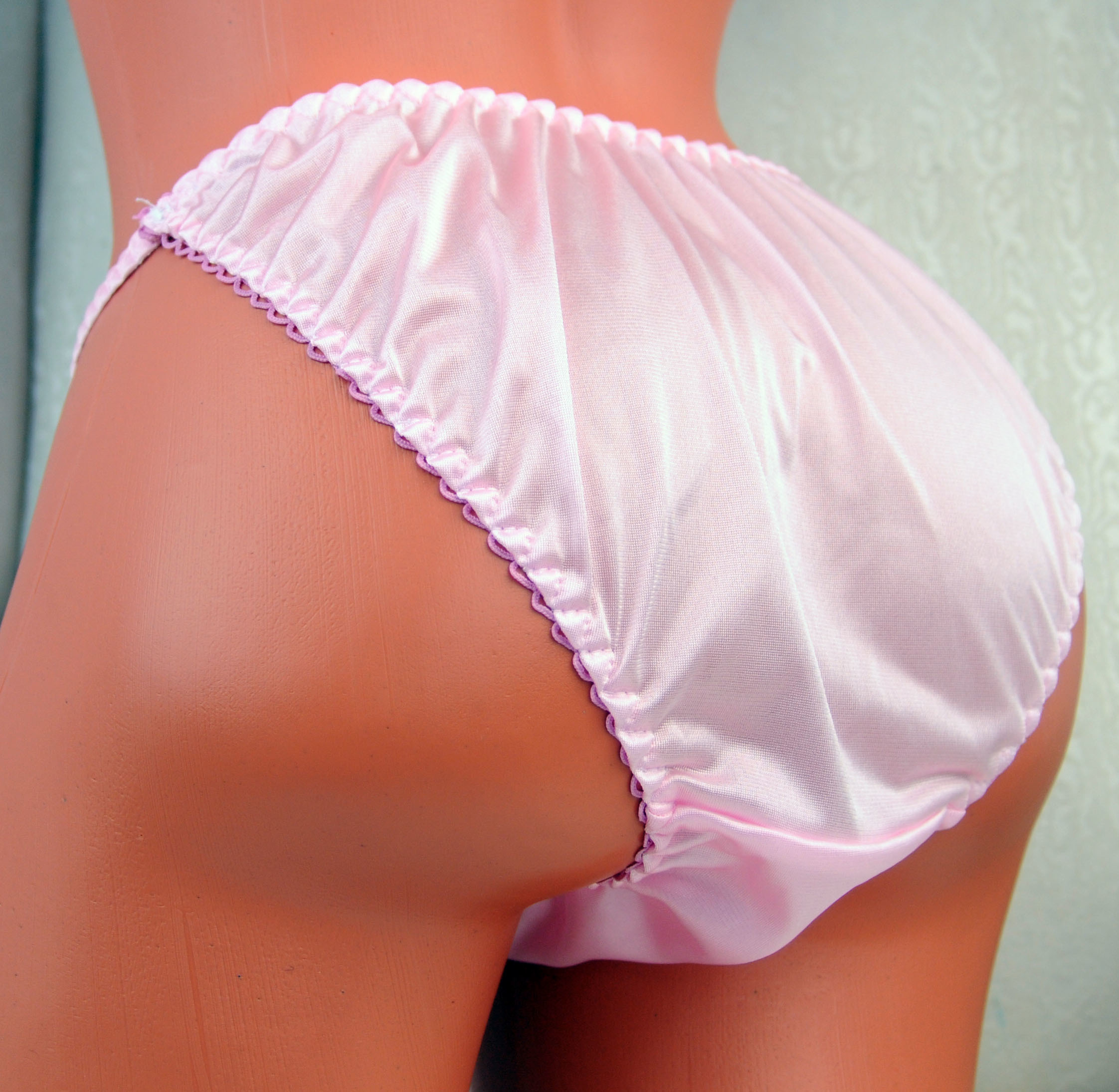 NEW COLORS ADDED!!! Ania's Poison MANties Rare Vintage Style string bikini soft ALL NYLON TRICOT Sissy panties for men S - XXL