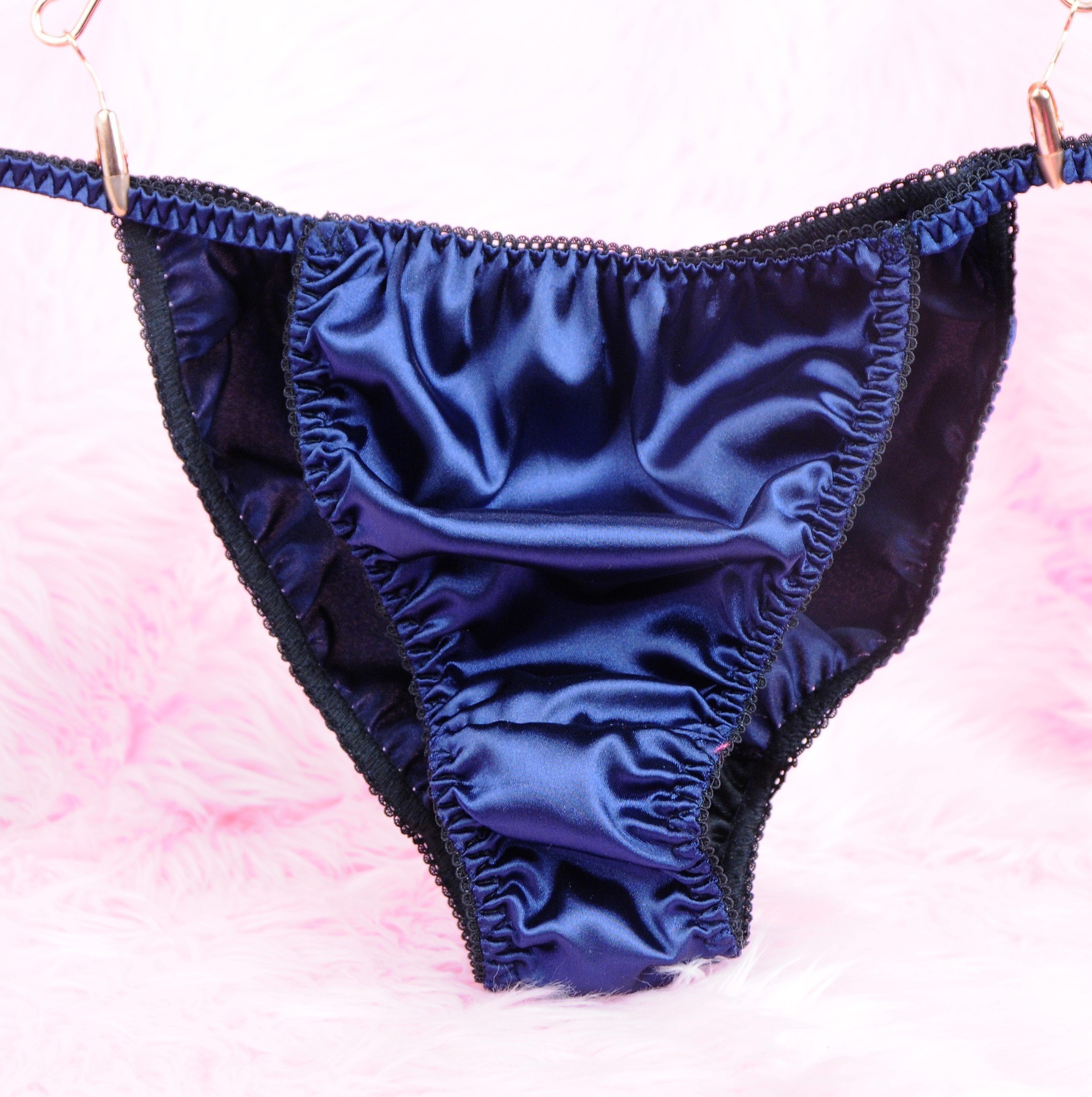 Ania's Poison MANties S - XXL shiny Rare 100% polyester string bikini sissy mens underwear panties