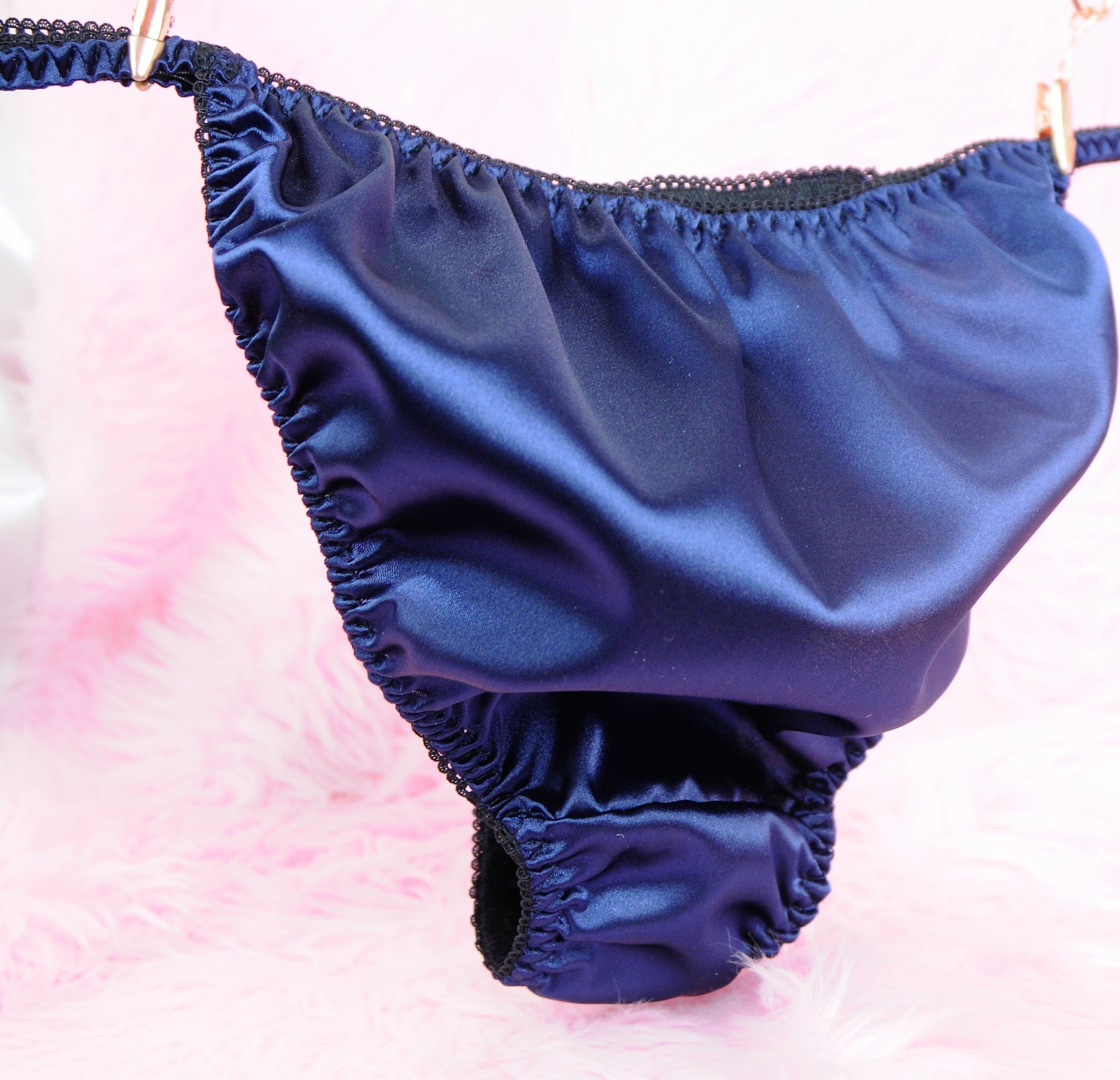 Ania's Poison MANties S - XXL shiny Rare 100% polyester string bikini sissy mens underwear panties