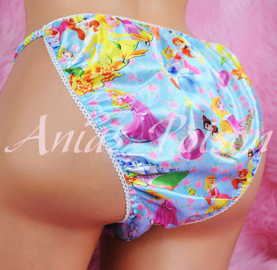 Ania's Poison MANties S - XXL Princess Prints Super Rare 100% polyester string bikini sissy mens underwear panties