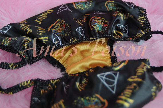 Ania's Poison MANties S - XXL Wizard Potter Super Rare 100% polyester string bikini sissy mens underwear panties