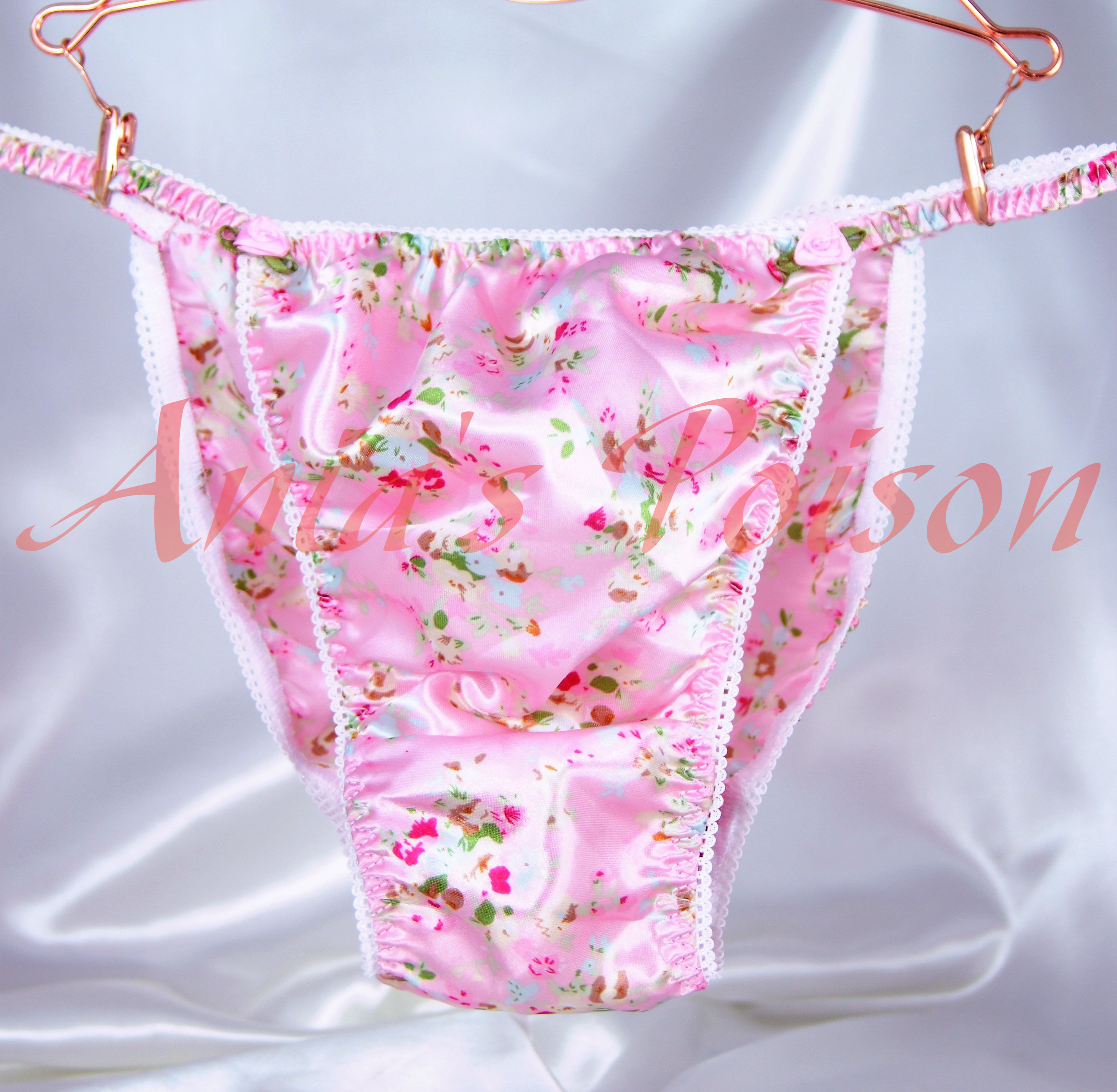 Ania's Poison MANties S - XXL Floral Easter Novelty Prints Super Rare 100% polyester string bikini sissy mens underwear panties