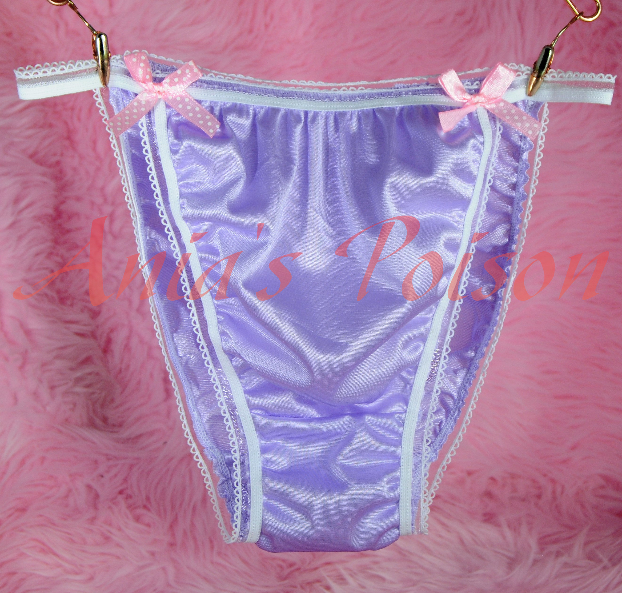 NEW COLORS ADDED!!! Ania's Poison MANties Rare Vintage Style string bikini soft ALL NYLON TRICOT Sissy panties for men S - XXL 00179